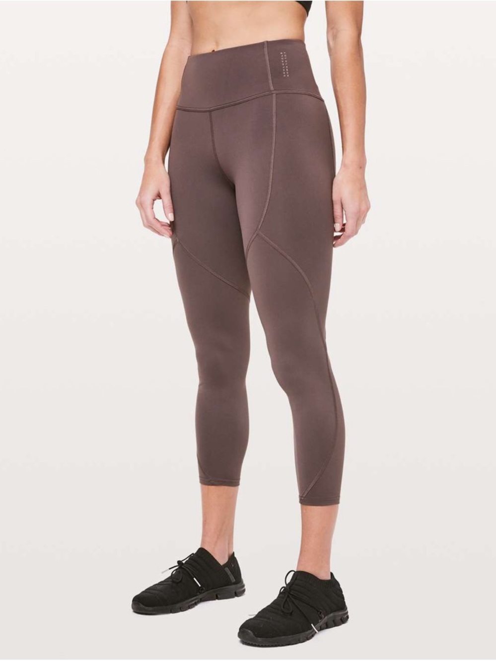 Lululemon To The Beat Tight 24" *lululemon X SoulCycle SIZE 4 in Purple Taupe